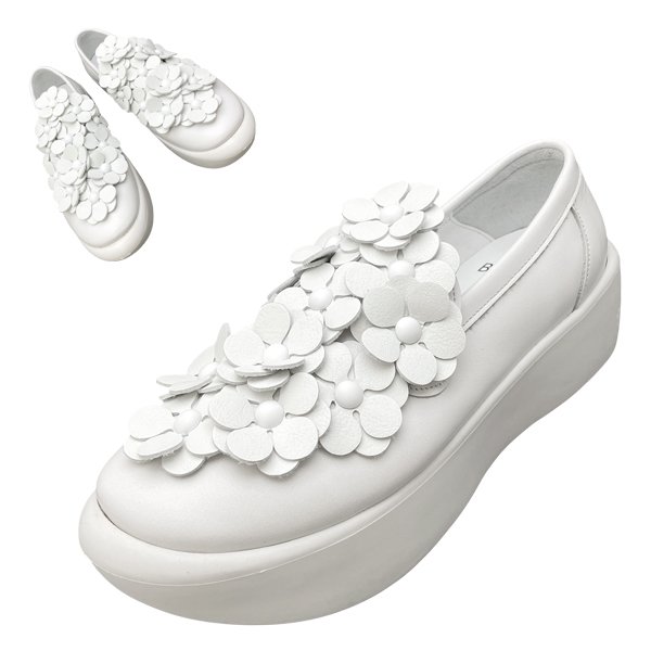 TOKYO BOPPER shoes new platform 5cm sole flower design