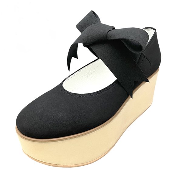 TOKYO BOPPER 7cm sole ribbon shoes made in Japan 厚底 ボッパー 原宿