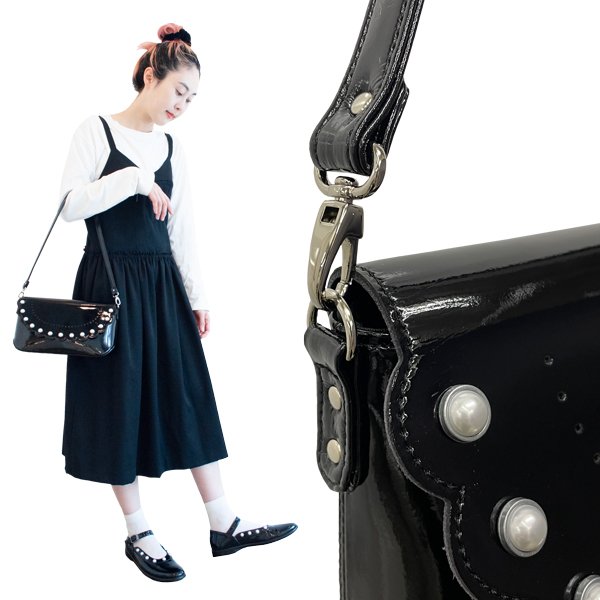TOKYO BOPPER original pearl bijoux pochette bag